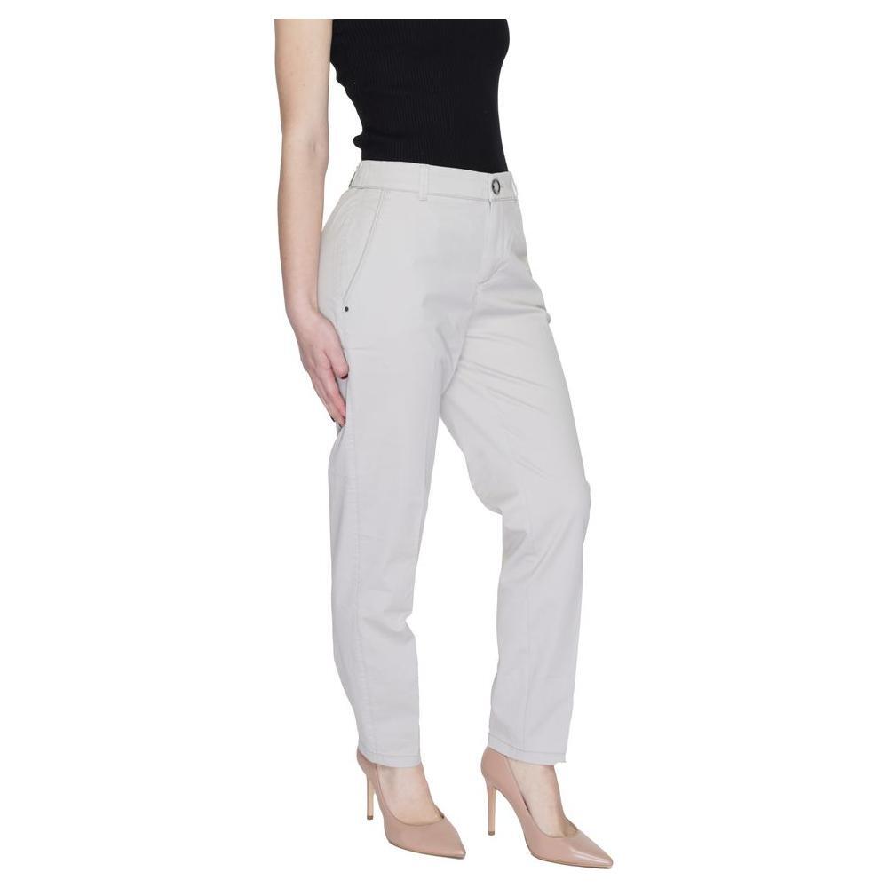 Street One Beige Cotton Pant ST-14200902507-W44 | L28