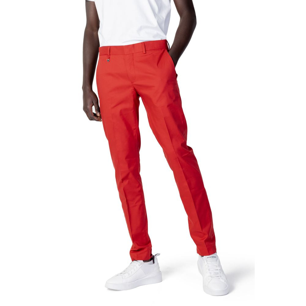 Antony Morato Red Cotton Pant AN-10251900146-46/30 (W32)