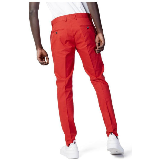 Antony Morato Red Cotton Pant AN-10251900146-46/30 (W32)