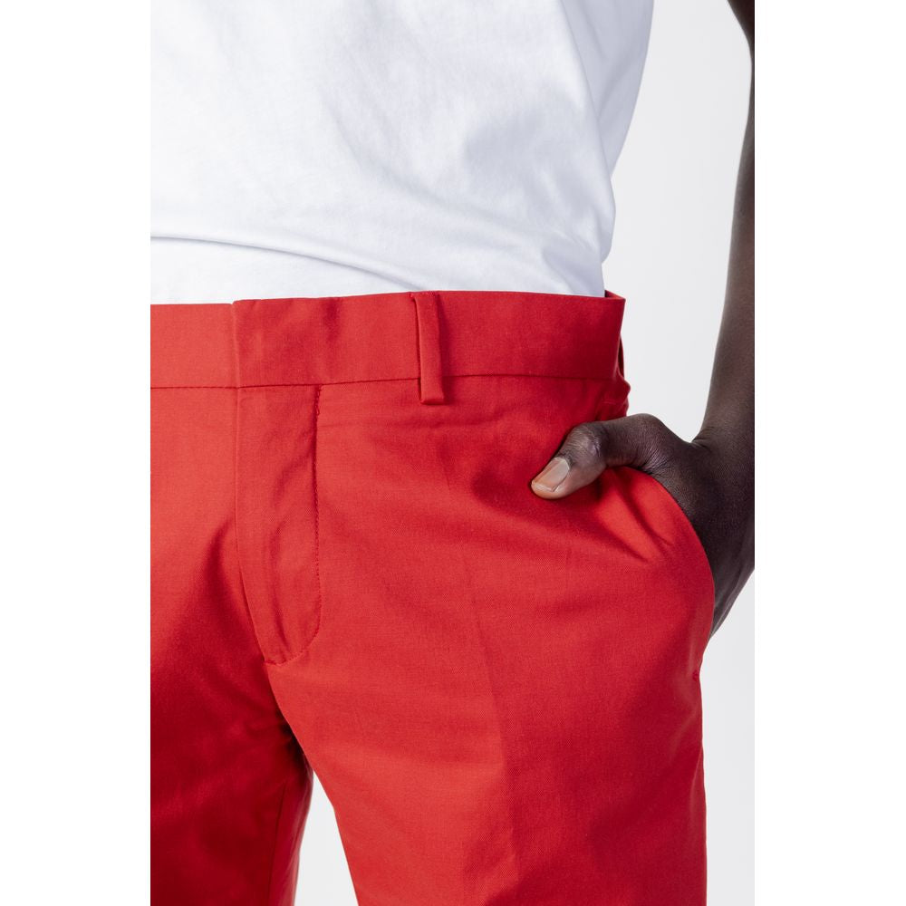 Antony Morato Red Cotton Pant AN-10251900146-46/30 (W32)