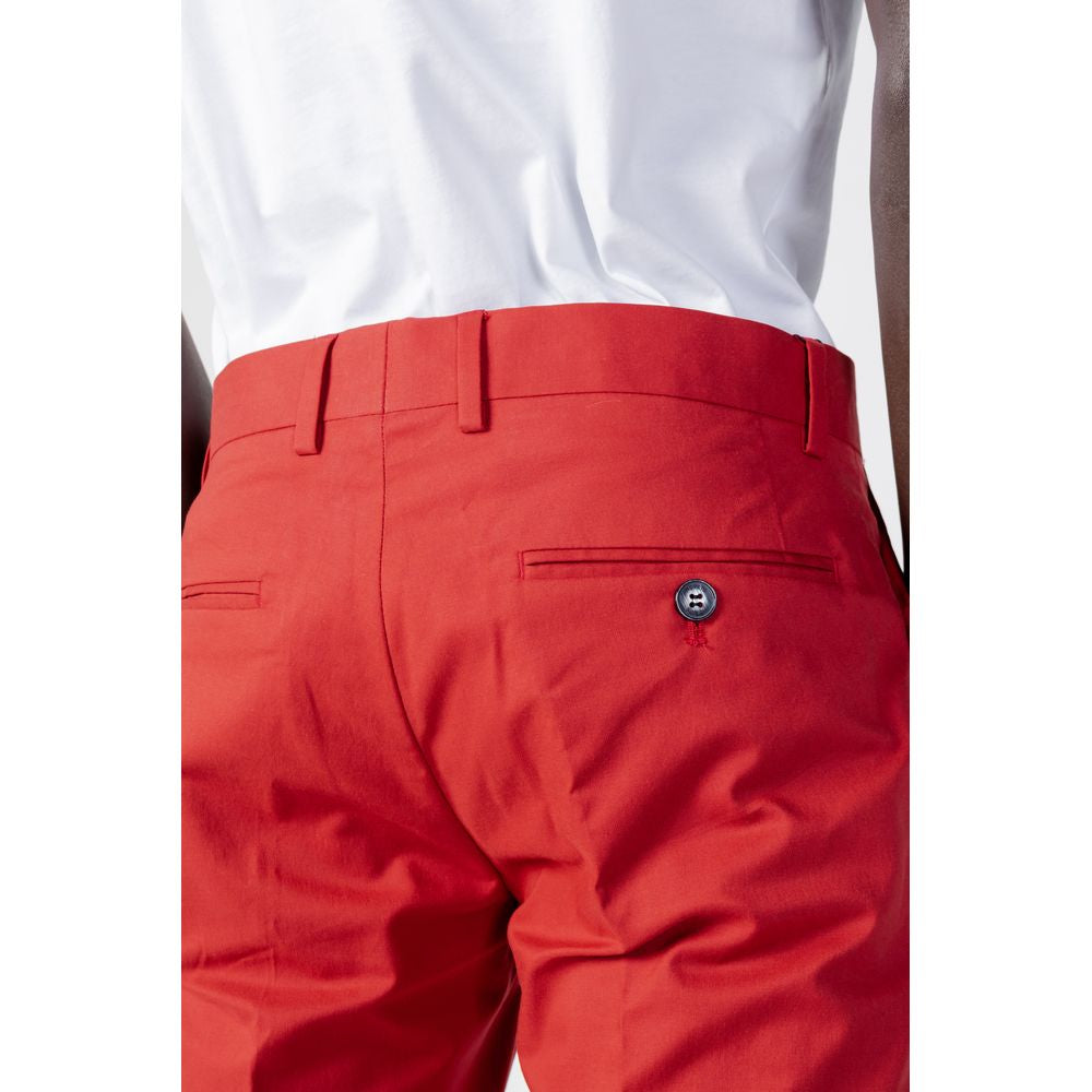 Antony Morato Red Cotton Pant AN-10251900146-46/30 (W32)