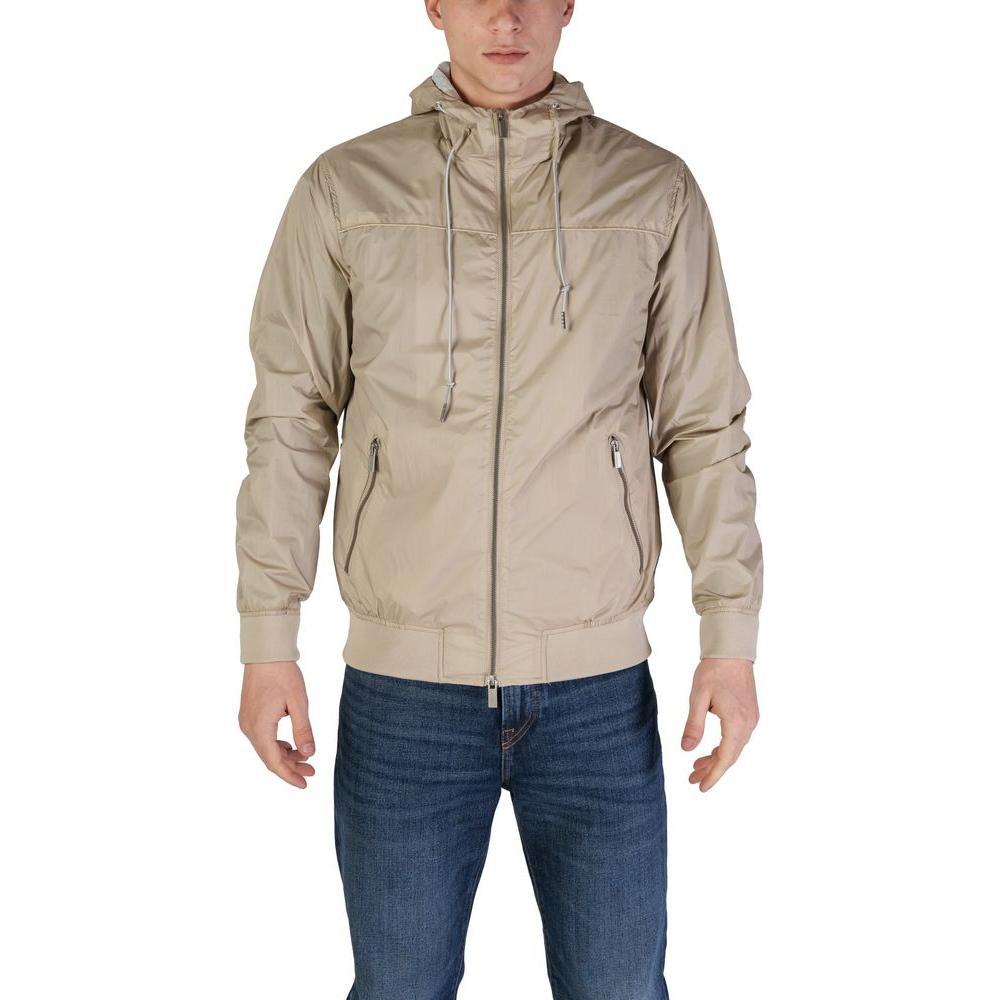 Hamaki-Ho Beige Nylon Jackets & Coat HA-15939500127-IT46 | M