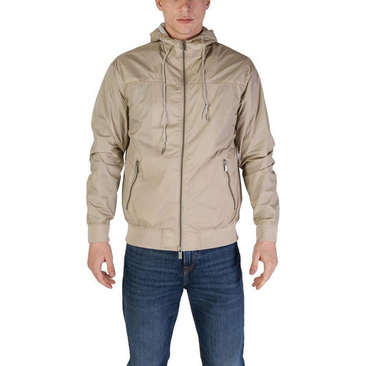 Hamaki-Ho Beige Nylon Jackets & Coat HA-15939500127-IT46 | M