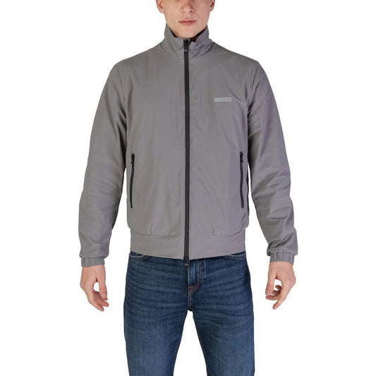 Refrigiwear Gray Polyamide Jackets & Coat RE-15821000136-IT46 | M