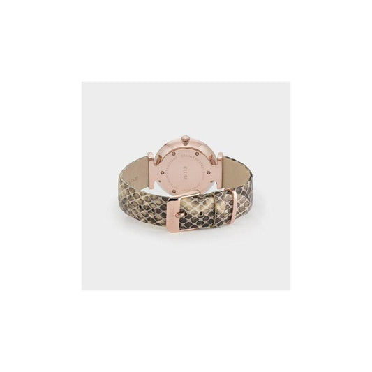 Cluse Beige Leather Watch CLCL61007AC