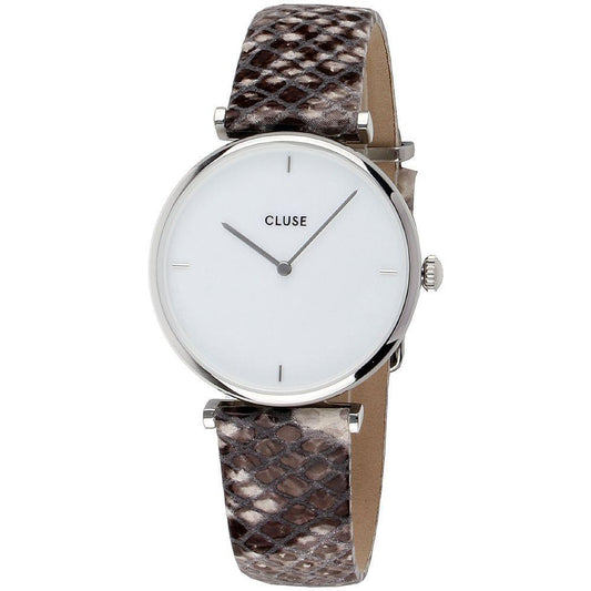 Cluse Beige Leather Watch CLCL61009AC