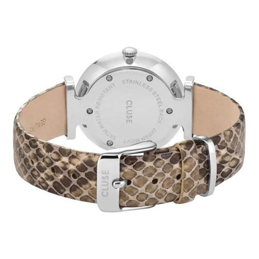 Cluse Beige Leather Watch CLCL61009AC