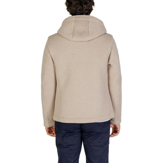 Hydra Clothing Beige Polyester Jackets & Coat HY-15656500127-IT54 | XXL