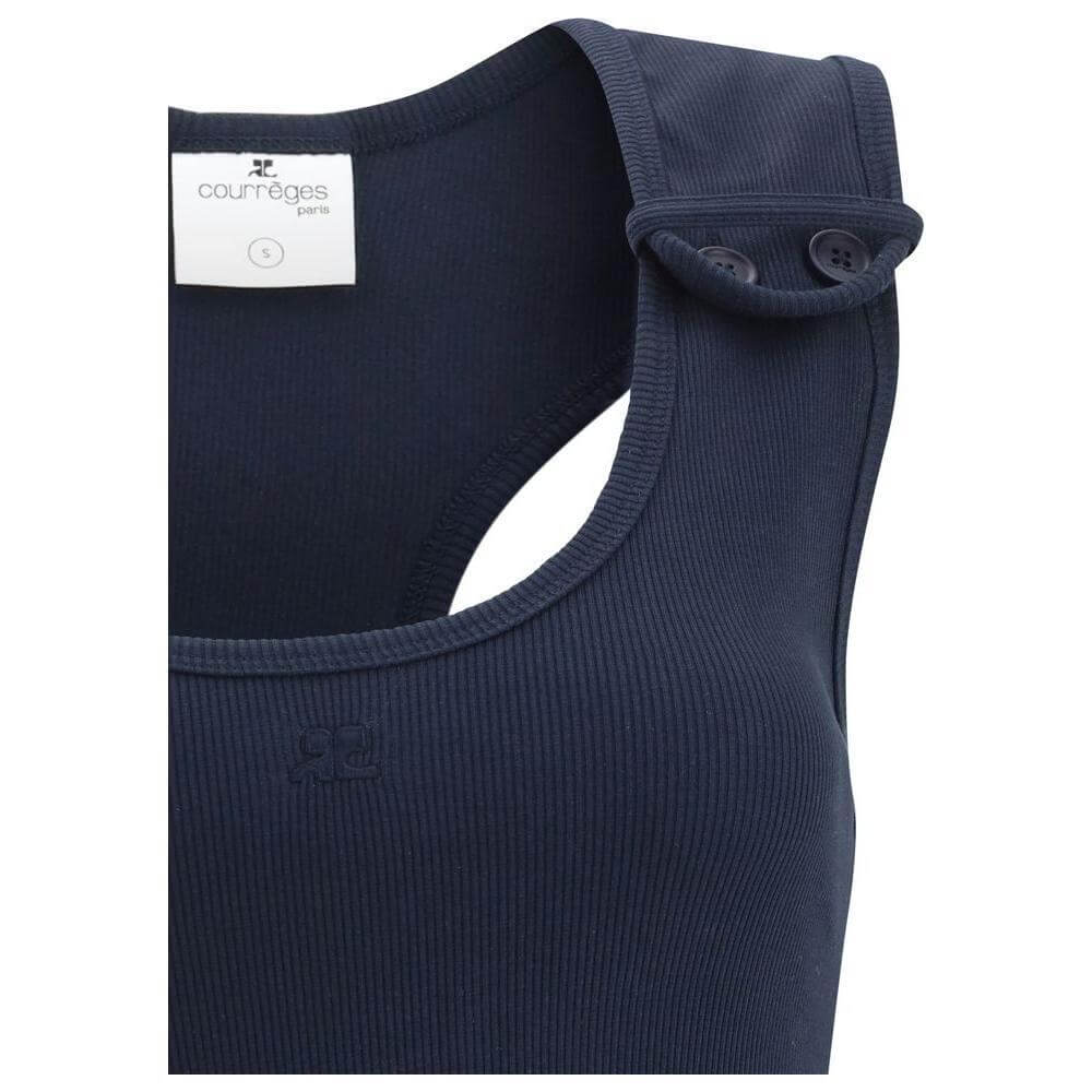 Courrèges 90s Rib midi Dress CO-125JRO550JS01947075-M