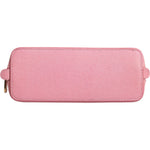 Dolce & Gabbana Pink Leather DG Logo Zip Around Hand Purse Pouch Wallet BAG4254