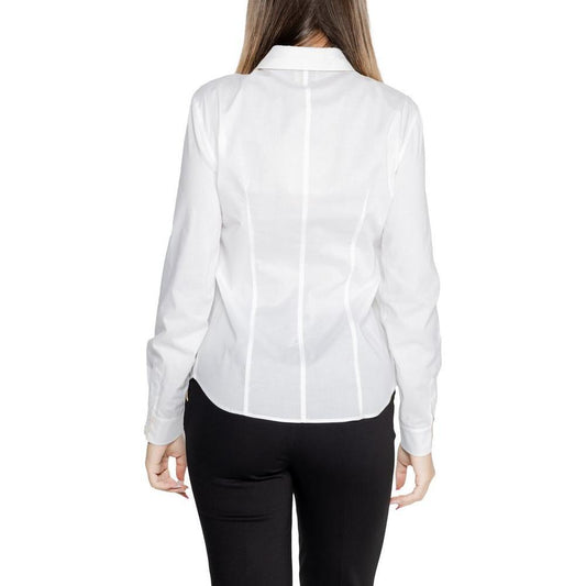Alviero Martini Prima Classe White Cotton Shirt AL-14625100008-IT50 | XXL