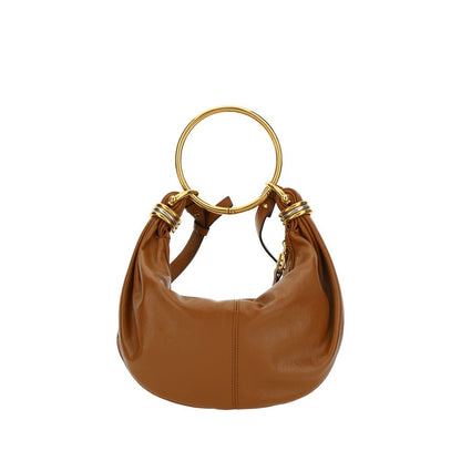 Chloé Brown Calf Leather Bos Taurus Handbag
