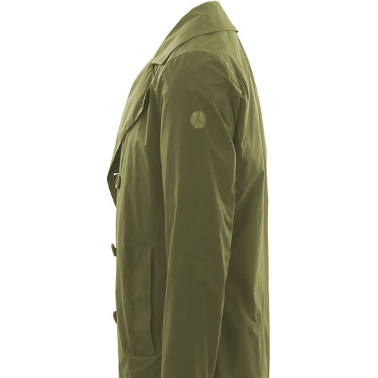 People Of Shibuya Green Recycled Polyester Men Jacket PE-14545-IT46 | S