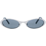 More & More Silver Metal Sunglasses M&MM5405652200AC