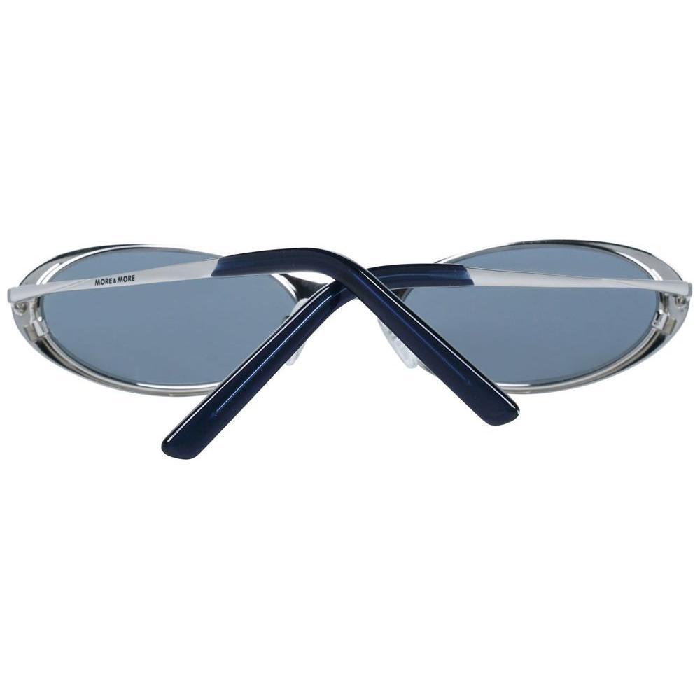 More & More Silver Metal Sunglasses M&MM5405652200AC
