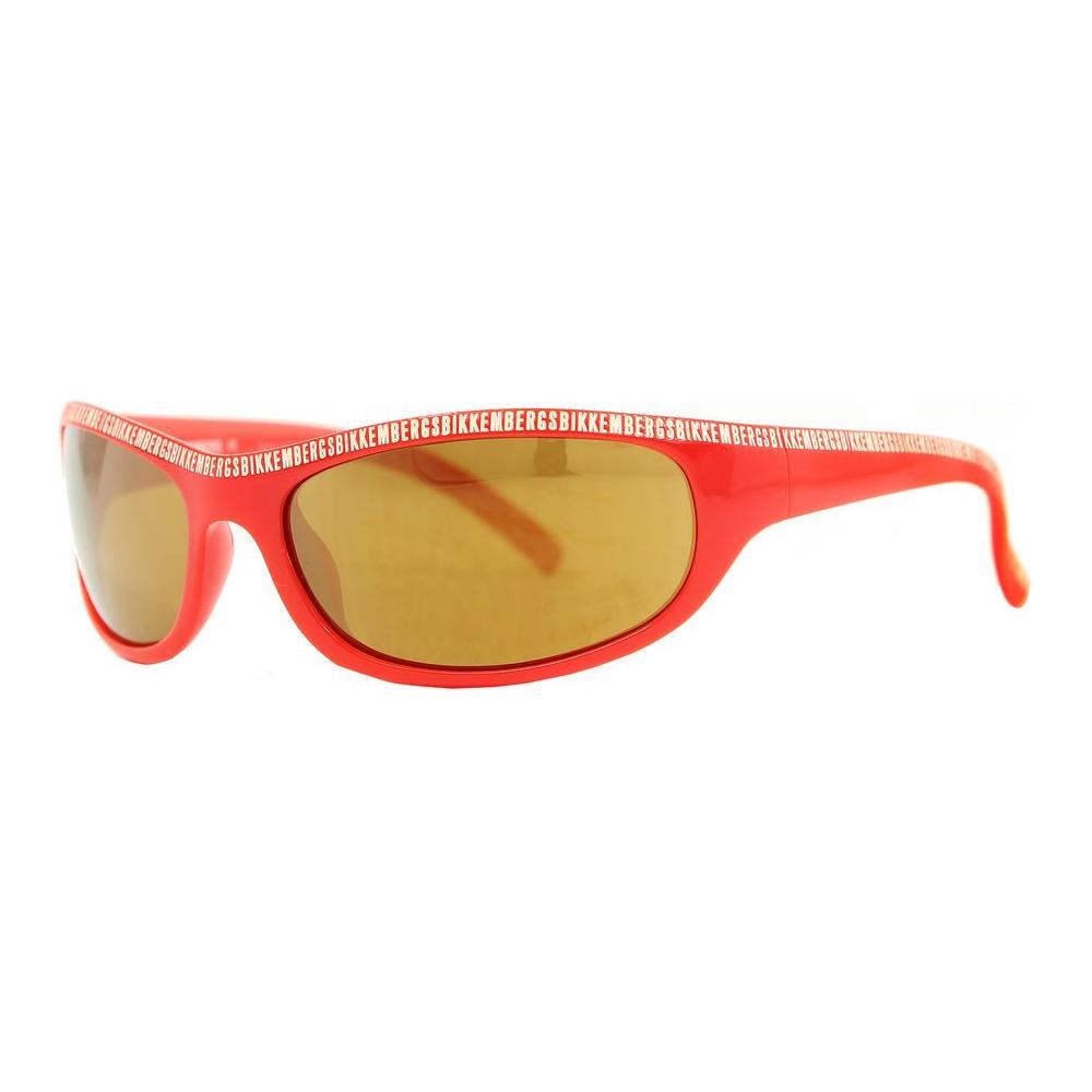 Bikkembergs Red Acetate Sunglasses BIBK51105AC