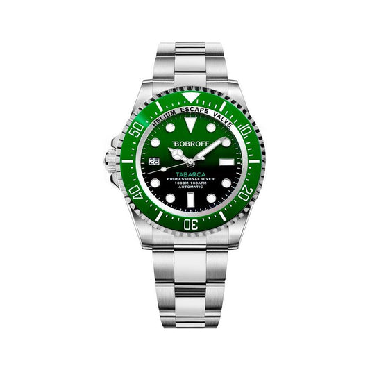 Bobroff Silver Stainless Steel Watch BOBF0002IBVAC