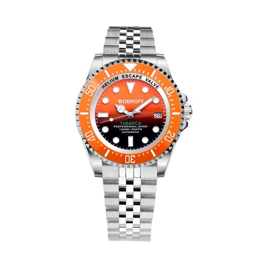Bobroff Silver Stainless Steel Watch BOBF0004BNBFSTJAC
