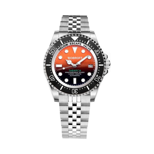 Bobroff Silver Stainless Steel Watch BOBF0004JAC