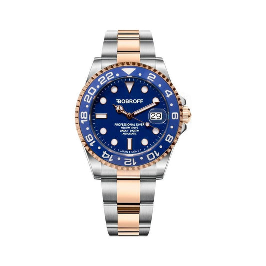 Bobroff Silver Stainless Steel Watch BOBF0006AC