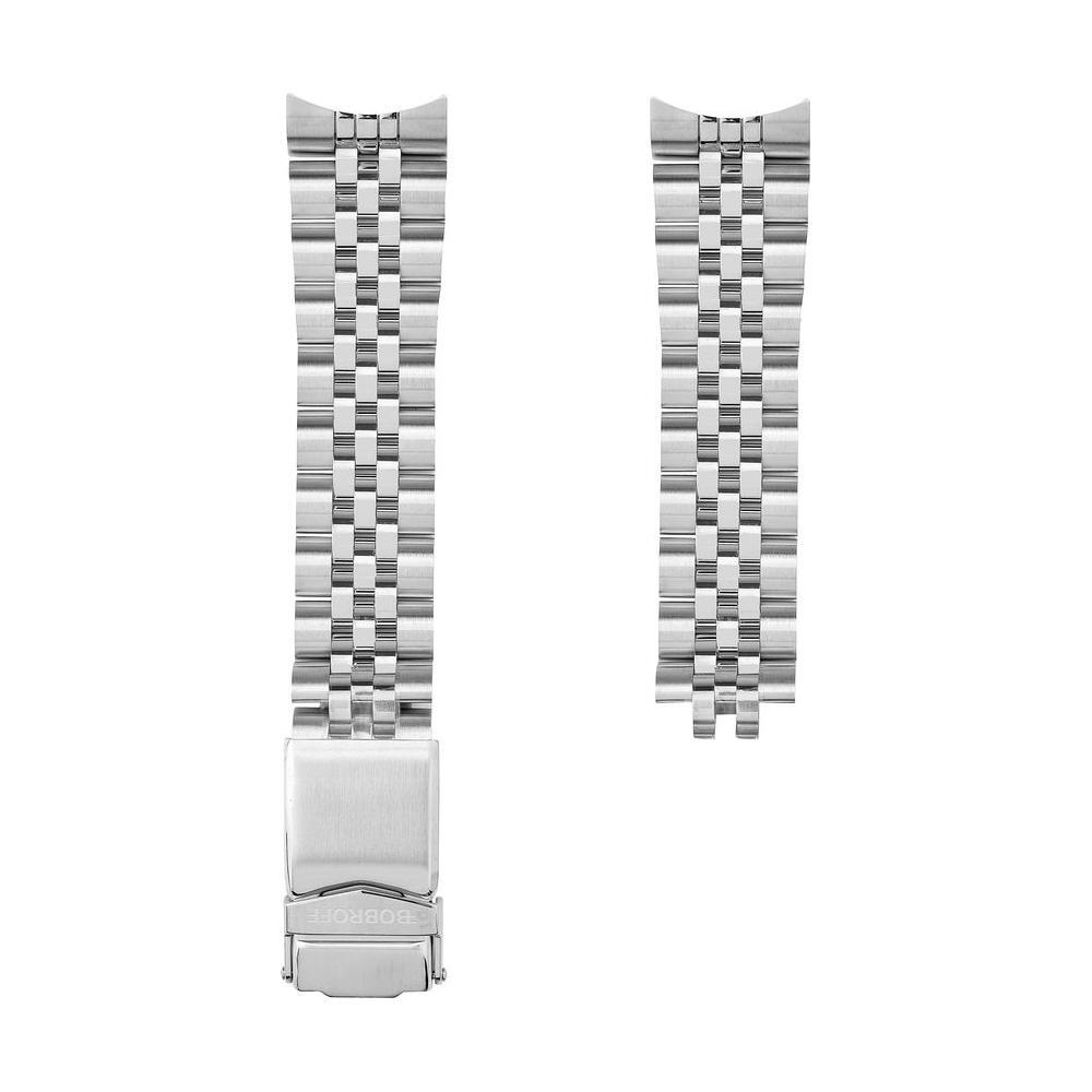 Bobroff Silver Stainless Steel Watch BOBFSTJAC