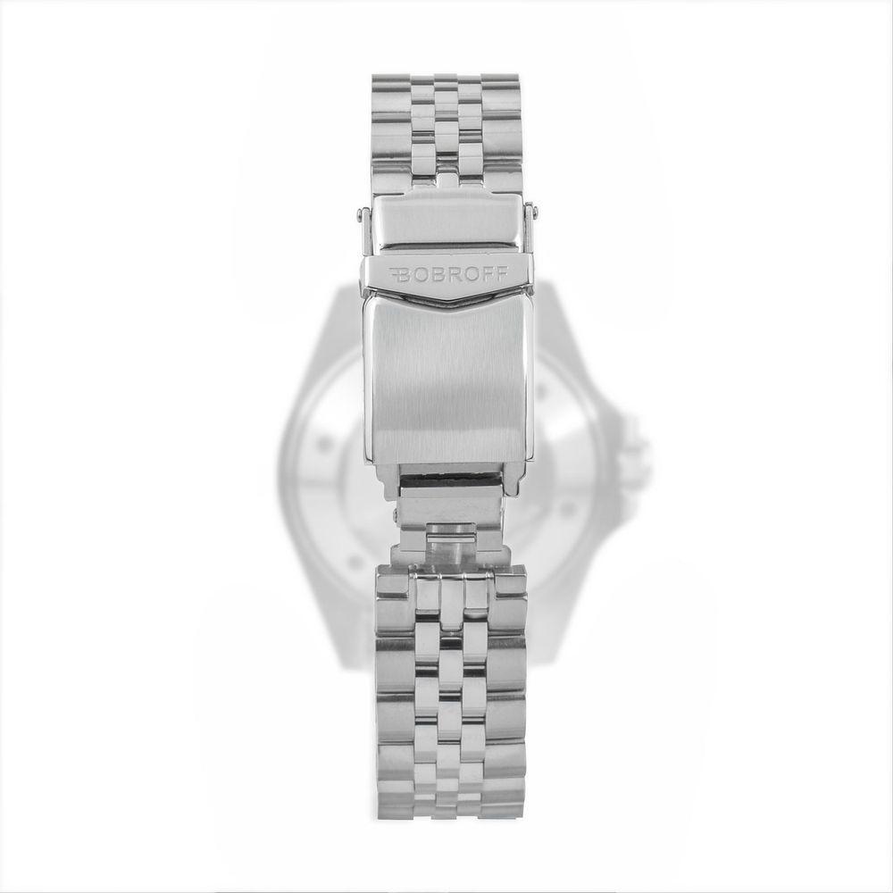 Bobroff Silver Stainless Steel Watch BOBFSTJAC
