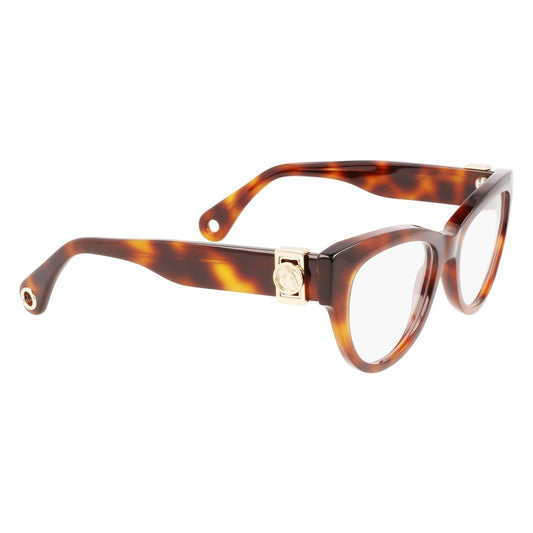 Lanvin Brown Acetate Glasses (Frames) Lanvin