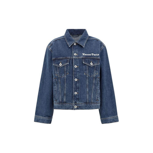 Kenzo Maxi print Denim Jacket KE-FF52DV2486B3DS-S
