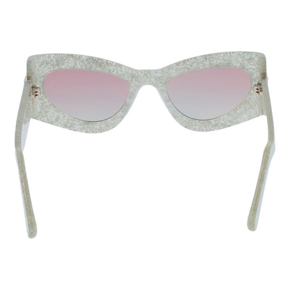 GCDS Silver Acetate Sunglasses GCDS