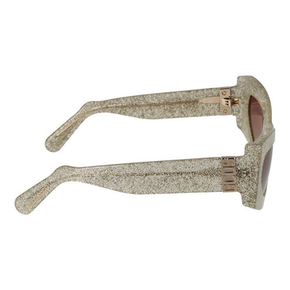 GCDS Silver Acetate Sunglasses GCDS