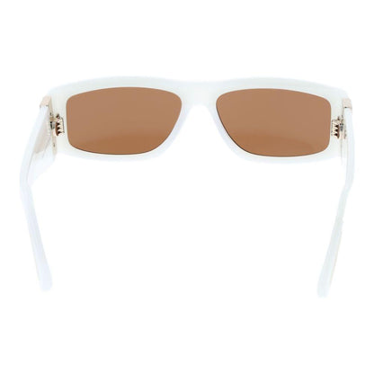 GCDS White Acetate Sunglasses GCDS