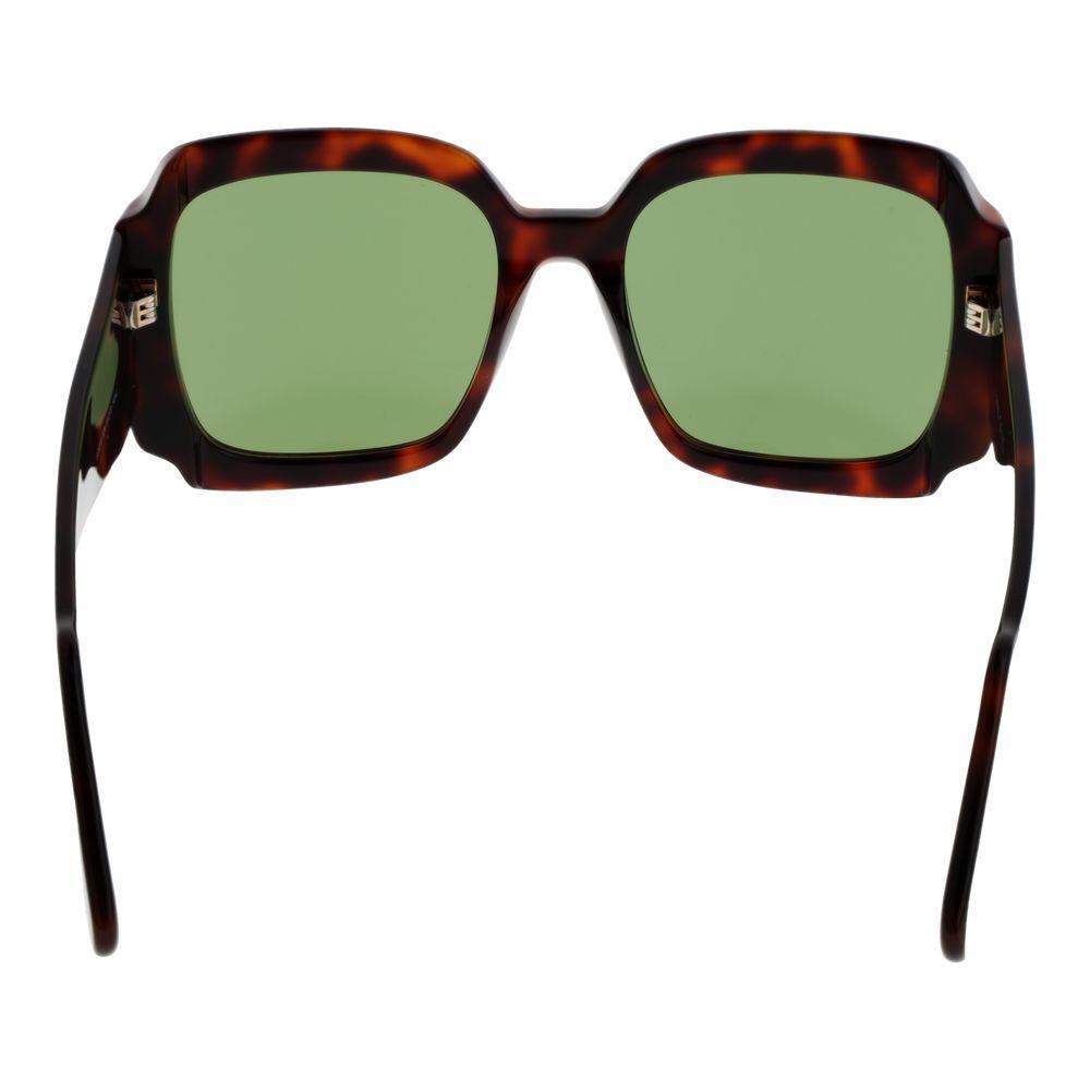 GCDS Brown Plastic Sunglasses GCDS
