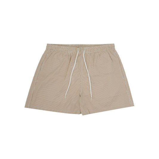 Malo Beige Polyester Shorts Malo