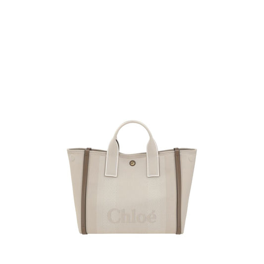 Chloé Beige Cotton Handbag Chloé