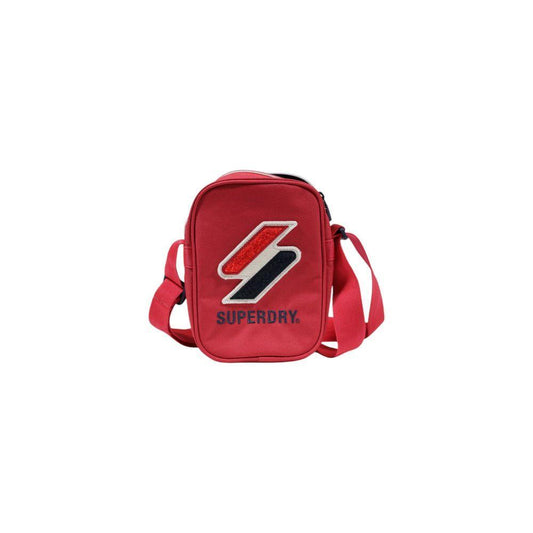 Superdry Red Polyester Messenger Bag SU-15869700146
