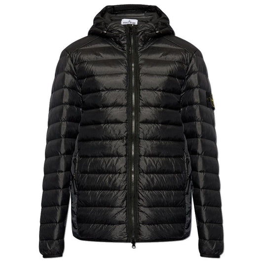 Stone Island Black Nylon Jacket ST-14711-L