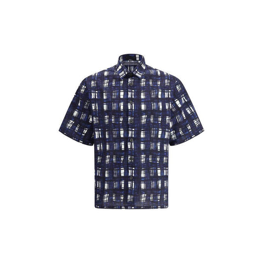 Prada Madras check pattern Shirt PR-UCS440SOOO16TJF0021-XL
