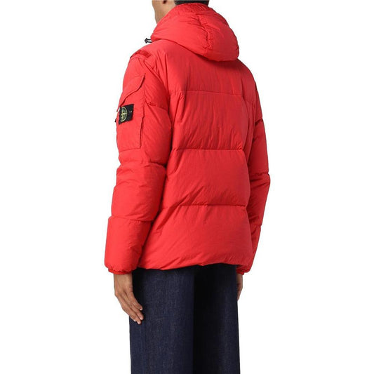 Stone Island Red Nylon Jacket ST-14754-M