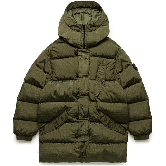 Stone Island Green Nylon Jacket ST-14755-L