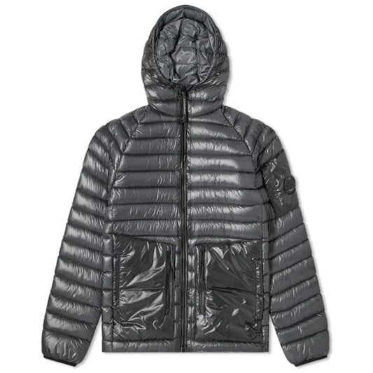 C.P. Company Gray Nylon Jacket CP-14768-IT46 | S