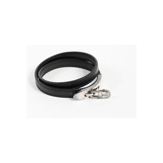Tod's Black Leather Bracelet TO-1034-L