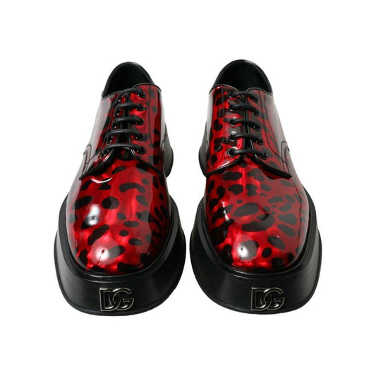 Dolce & Gabbana Red Calfskin Formal DO-1112-EU44/US11