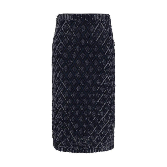 P.A.R.O.S.H. Sequined midi Skirt PA-D621510012-M