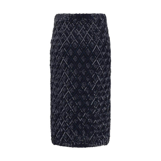 P.A.R.O.S.H. Sequined midi Skirt PA-D621510012-M