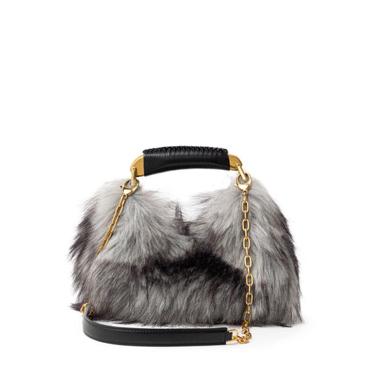 Tom Ford Gray Leather Handbag TOFO-8909662