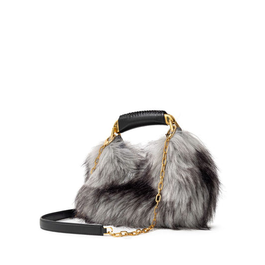 Tom Ford Gray Leather Handbag TOFO-8909662