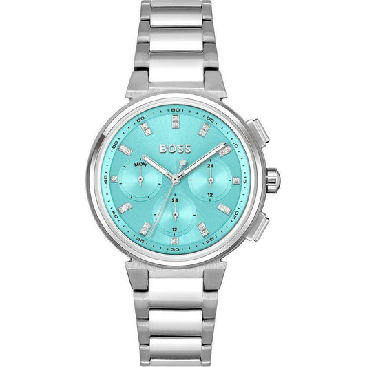 Hugo Boss Silver Stainless Steel Watch BO1502763AC