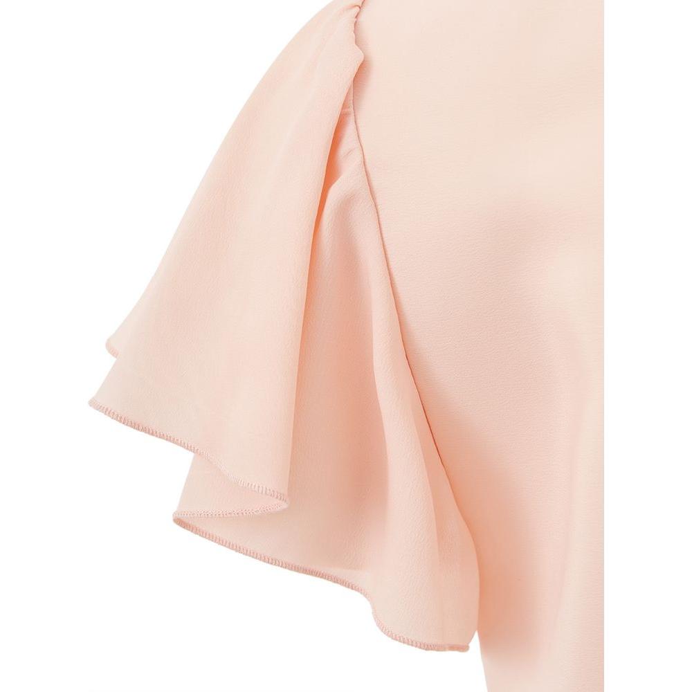 Lardini Pink Acetate Casual Dress