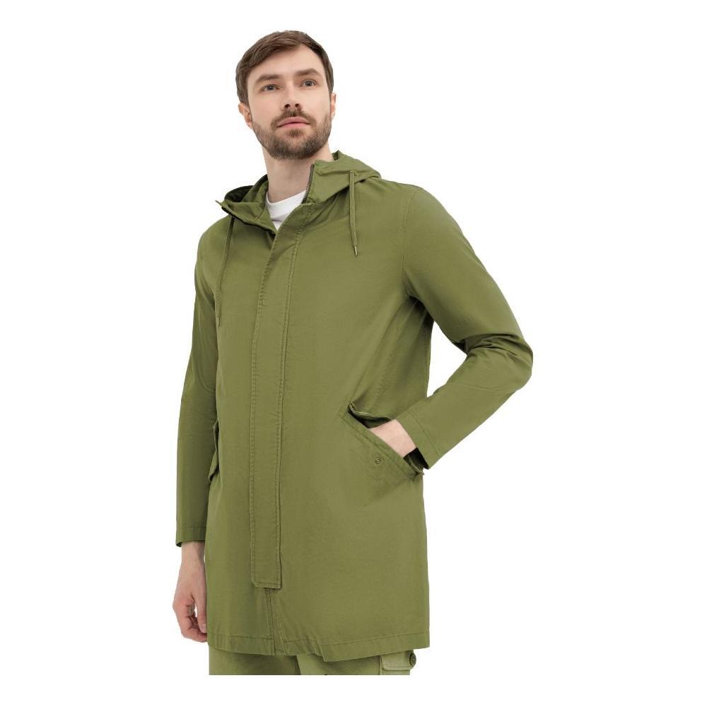 Herno Green Cotton Jacket HE-14938-IT56 | 3XL