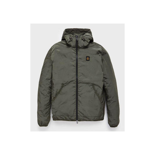 Refrigiwear Green Polyamide Men Jacket RE-14964-3XL